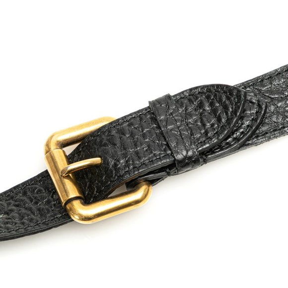 LOUIS VUITTON Black Monogram Leather Shoulder Bag - Picture 5 of 10